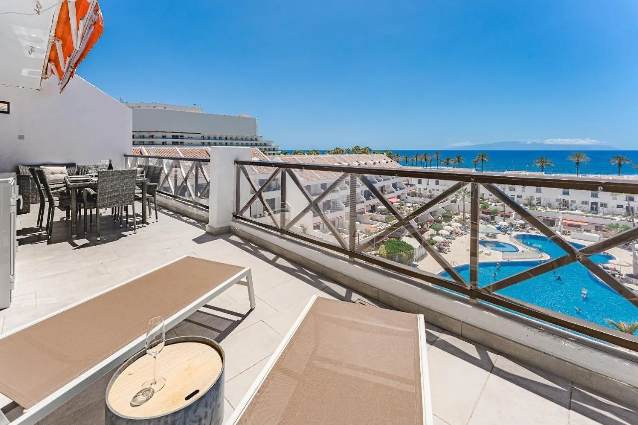 Apartment Ferienwohnung Tower Penthouse Parque Santiago I Playa de las Americas