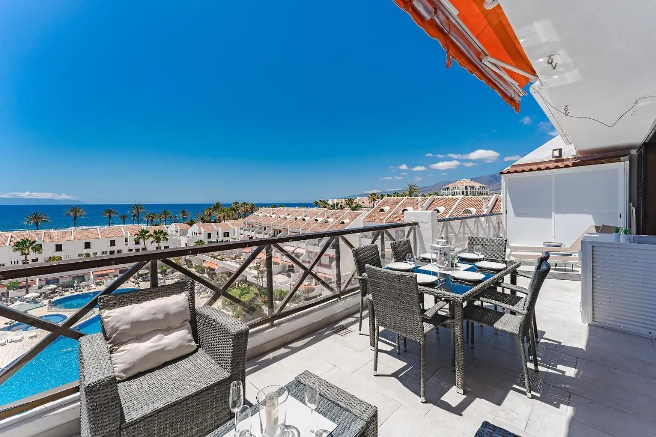 Apartment Ferienwohnung Tower Penthouse Parque Santiago I Playa de las Americas  Spain